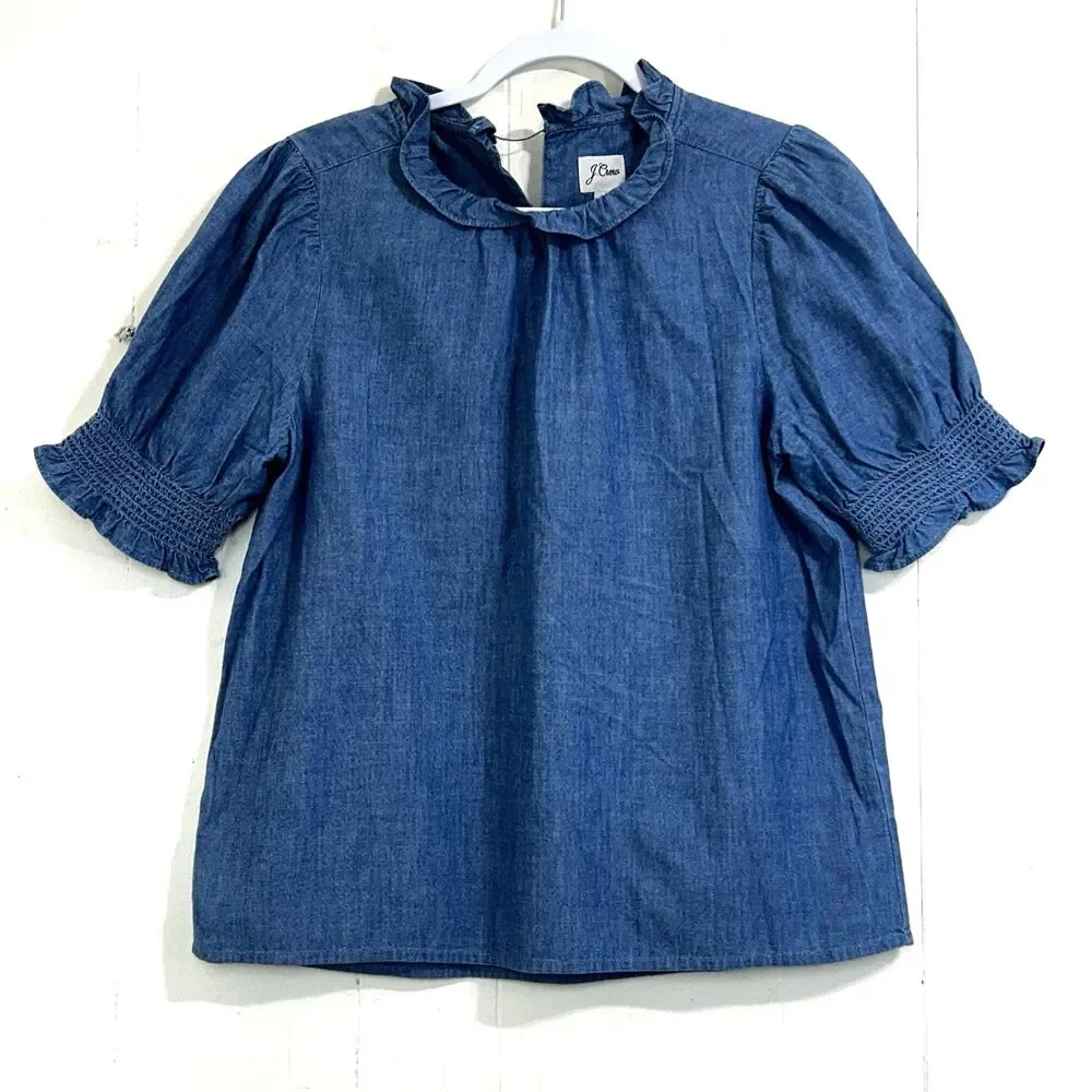 Michael Kors Lucky Brand J.Crew Umgee Bundle Lot Of 4 Blouses Boho Hippie Casual